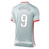 Camiseta Atletico Madrid Alexander Sorloth #9 Segunda Equipación Replica 2024-25 para mujer mangas cortas